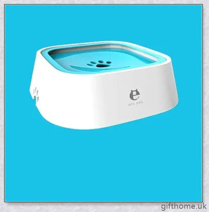 Premium 1.5L pet water bowl with anti-overflow design and slow water intake for a clean, hassle-free drinking experience