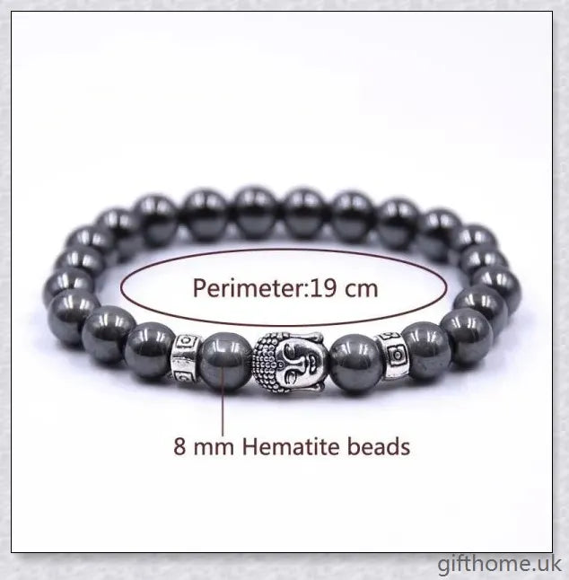 Beads Couple Jewelry Hand Bead Jewelry Bracelet - Multicolour Haematite Bracelet with Unique Bead Designs