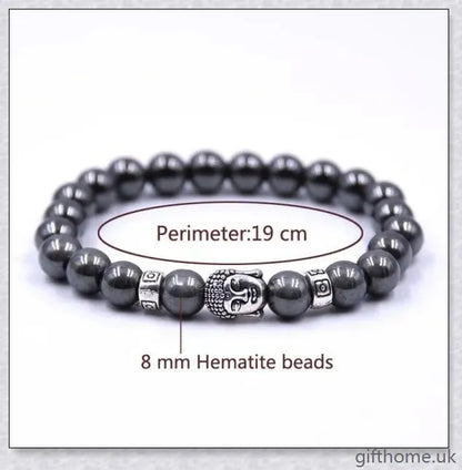 Beads Couple Jewelry Hand Bead Jewelry Bracelet - Multicolour Haematite Bracelet with Unique Bead Designs