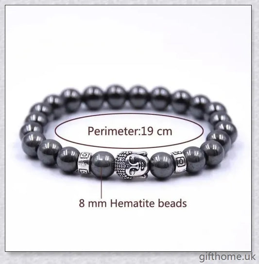 Beads Couple Jewelry Hand Bead Jewelry Bracelet - Multicolour Haematite Bracelet with Unique Bead Designs