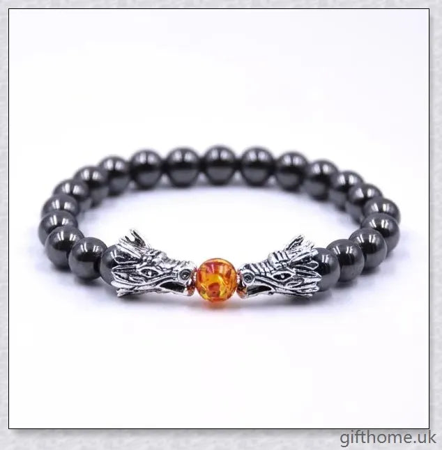 Beads Couple Jewelry Hand Bead Jewelry Bracelet - Multicolour Haematite Bracelet with Unique Bead Designs