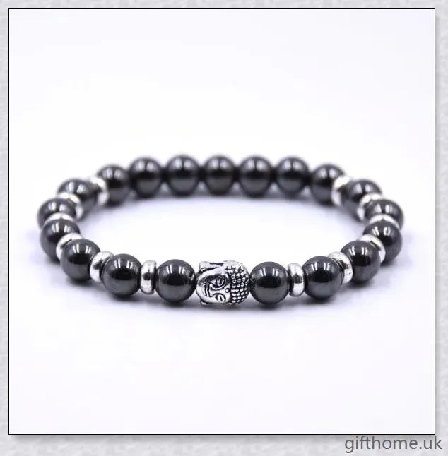 Beads Couple Jewelry Hand Bead Jewelry Bracelet - Multicolour Haematite Bracelet with Unique Bead Designs