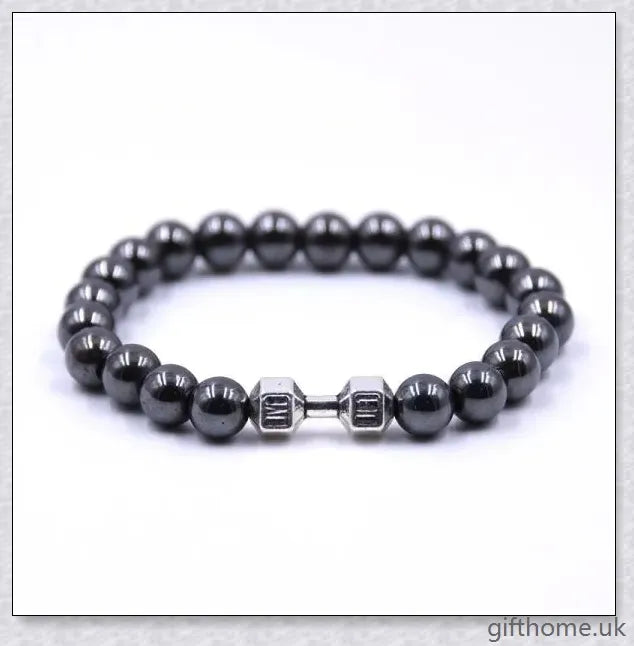 Beads Couple Jewelry Hand Bead Jewelry Bracelet - Multicolour Haematite Bracelet with Unique Bead Designs