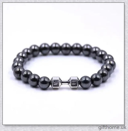 Beads Couple Jewelry Hand Bead Jewelry Bracelet - Multicolour Haematite Bracelet with Unique Bead Designs