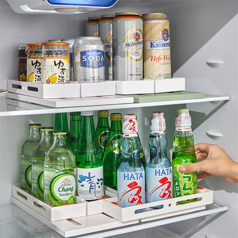 Trendha kitchen spice rack with pull-out drawer for under-sink storage