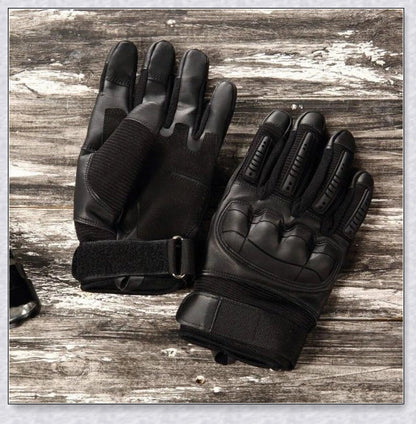 Indestructible Gloves made with premium kevlar and leather, designed to provide unparalleled protection and shock absorption for any demanding task.