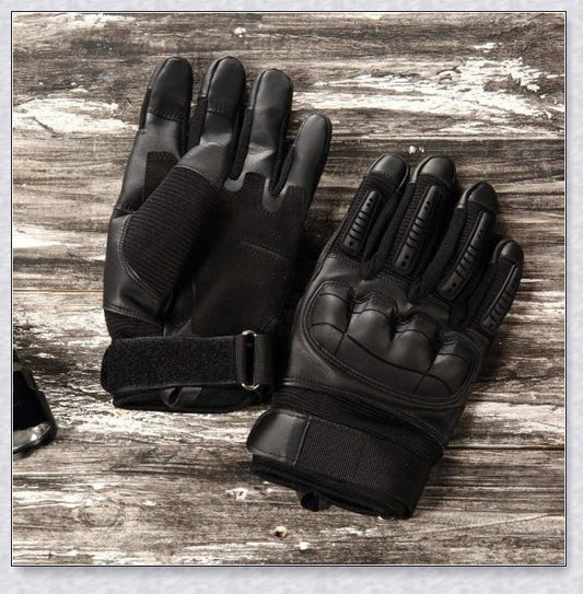 Indestructible Gloves made with premium kevlar and leather, designed to provide unparalleled protection and shock absorption for any demanding task.