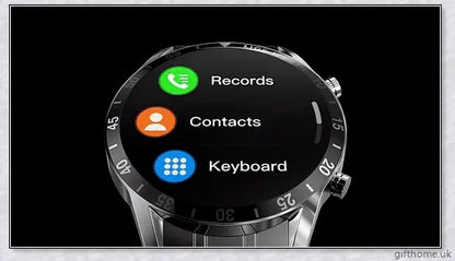 Elegant and durable Full Circle Touch Screen Steel Band Luxury Bluetooth Smart Watch with advanced features for the UK market