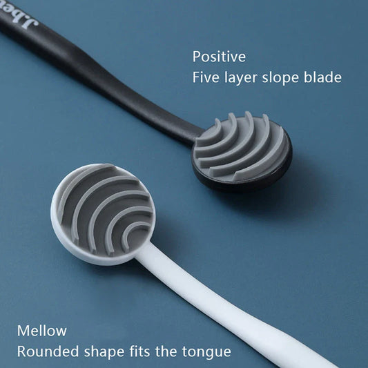 Double-Sided Copper Tongue Scraper by Trendha for Effective Tongue Cleaning and Fresh Breath