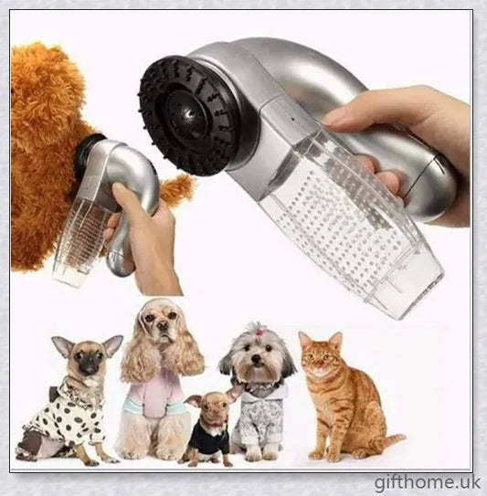 Electric Pet Hair Vacuum Cleaner for effortless grooming and hair removal