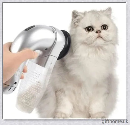 Electric Pet Hair Vacuum Cleaner for effortless grooming and hair removal
