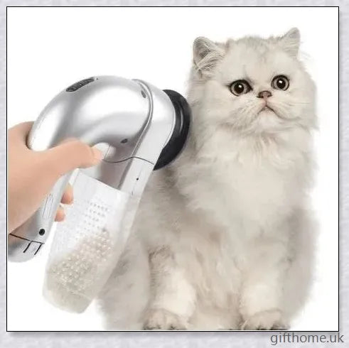 Electric Pet Hair Vacuum Cleaner for effortless grooming and hair removal
