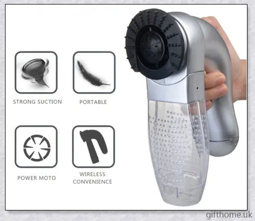 Electric Pet Hair Vacuum Cleaner for effortless grooming and hair removal