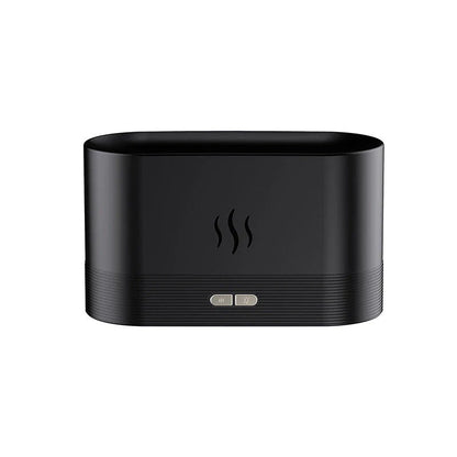 Flame Humidifier Aroma Diffuser with Ultrasonic Technology for Essential Oil Diffusion and Ambient Lighting