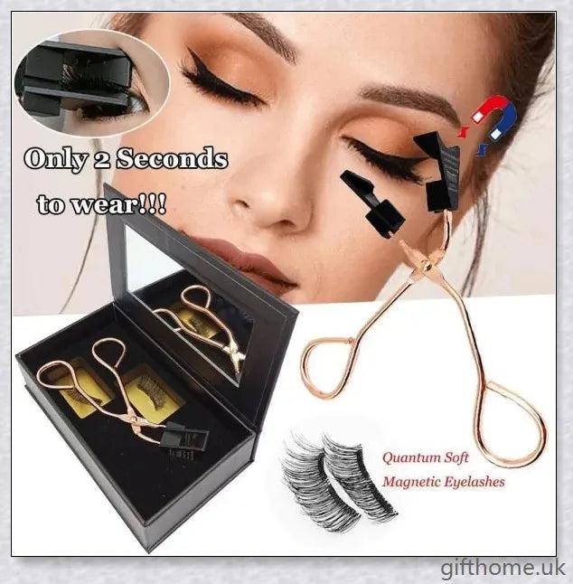 Fablashes Premium Magnetic Lashes With Easy Applicator for natural-looking, effortless lash transformation