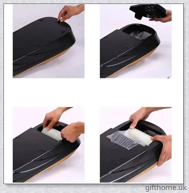 Automatic Shoe Cover Machine with a durable sawtooth blade for hassle-free shoe cover application