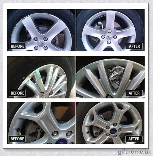 DIY Alloy Wheel Repair Kit - Restore damaged car wheels at home with this all-in-one kit