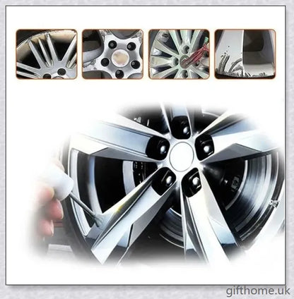 DIY Alloy Wheel Repair Kit - Restore damaged car wheels at home with this all-in-one kit