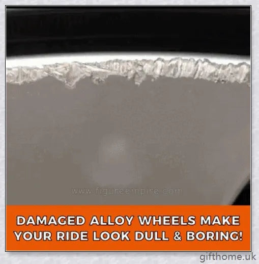 DIY Alloy Wheel Repair Kit - Restore damaged car wheels at home with this all-in-one kit