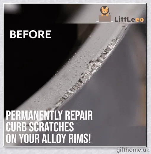DIY Alloy Wheel Repair Kit - Restore damaged car wheels at home with this all-in-one kit
