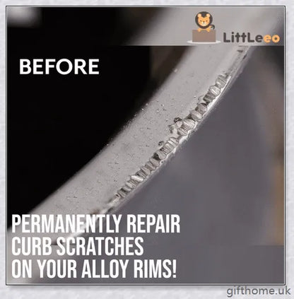 DIY Alloy Wheel Repair Kit - Restore damaged car wheels at home with this all-in-one kit