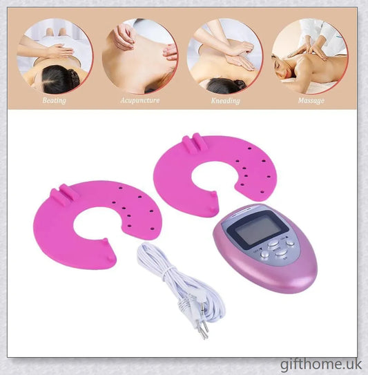 Premium Electronic Breast Enhancement Device with infrared heat and vibration technology for natural breast growth and improved circulation