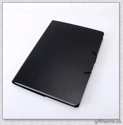 Premium 12-pocket expanding files folder in black, grey, and navy blue colours for organised document storage and workspace management