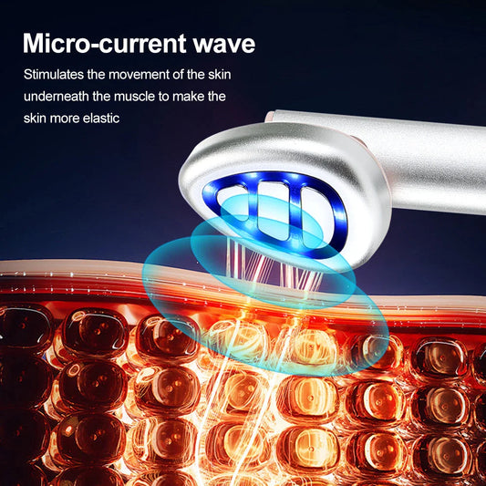 7-Colour LED Photon Eye Massager with advanced features for rejuvenating the delicate eye area