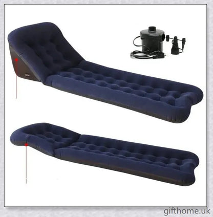 Premium automatic self-inflating air mattress in various colours, suitable for camping, travel, and home use with durable and breathable design.