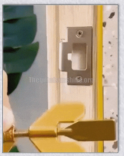 Portable Hotel Door Lock made of high-quality 304 stainless steel for secure travel protection