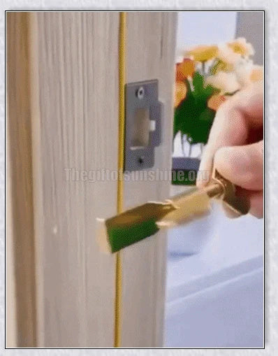 Portable Hotel Door Lock made of high-quality 304 stainless steel for secure travel protection