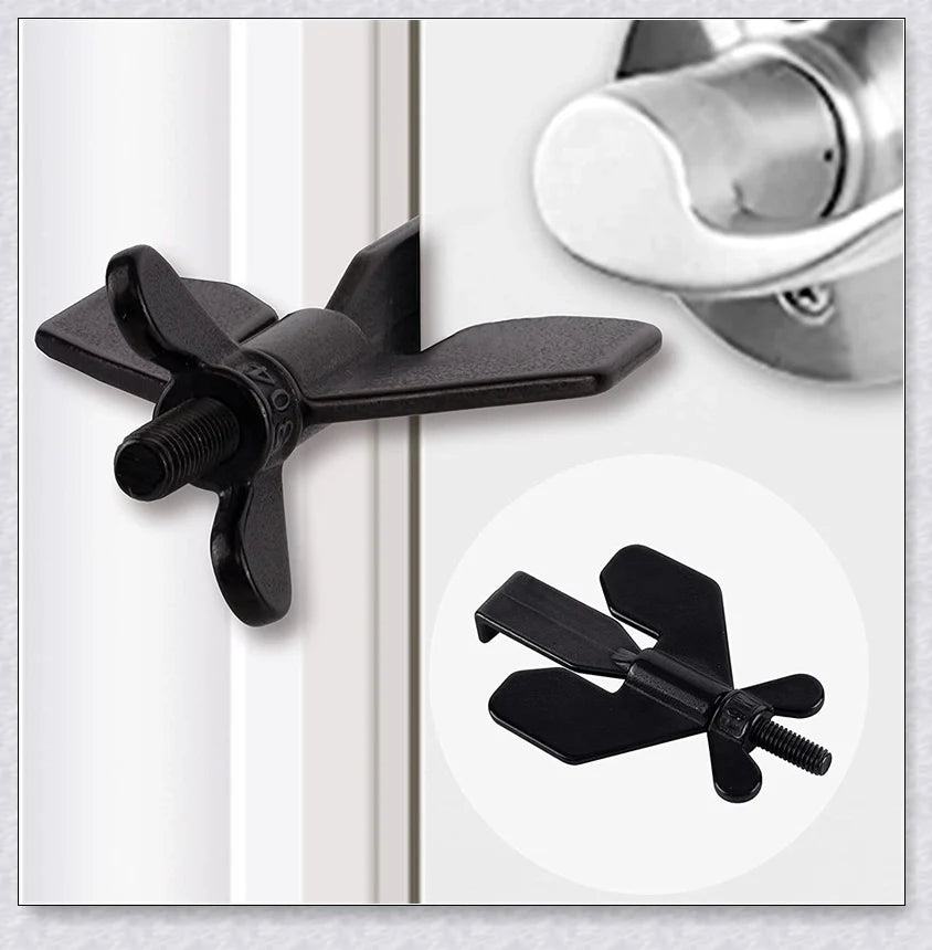 Portable Hotel Door Lock made of high-quality 304 stainless steel for secure travel protection