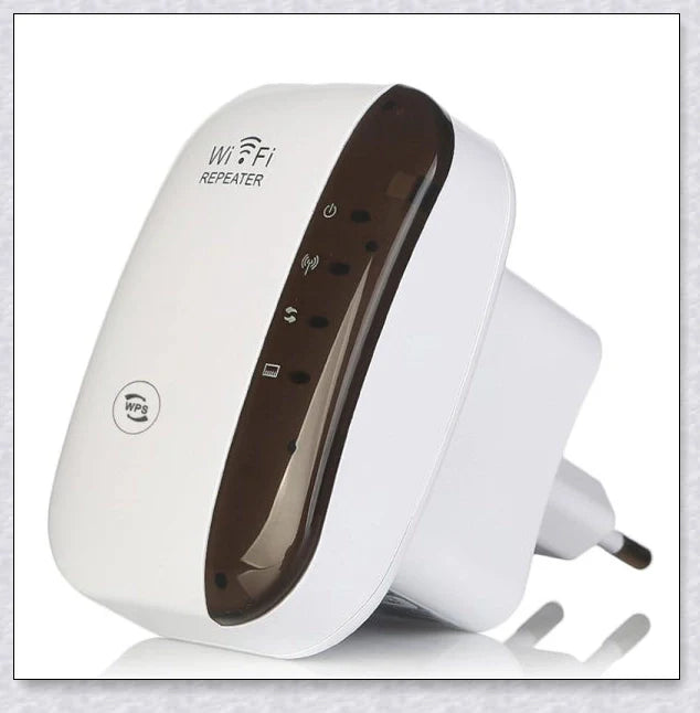Wifi Repeater Wifi Extender 300Mbps - Compact, Powerful Device to Boost Home WiFi Coverage