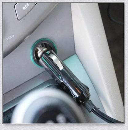 Powerful Portable 12V Plug In Car Heater Defroster - Keep Your Car Warm and Defrost Windshield Quickly