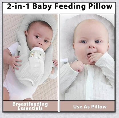 Nursing Cushion - Baby Feeding Pillow: Supportive, comfortable, and hands-free for modern mums