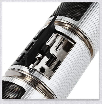 Premium Bluetooth Motorcycle Handlebar Speaker Stereo System with Weatherproof Design and High-Quality Audio