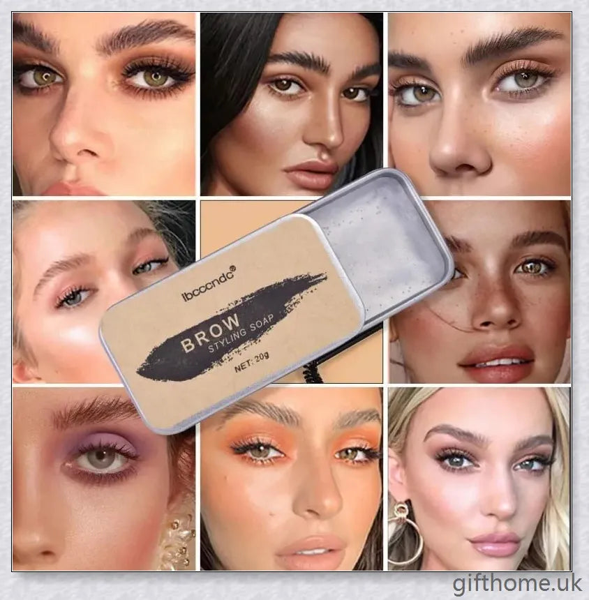 All-natural Brow Styling Soap for creating full, luscious eyebrows