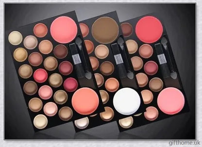 A premium 22-colour eyeshadow and glitter palette set with a wide range of shades for flawless, long-lasting makeup looks