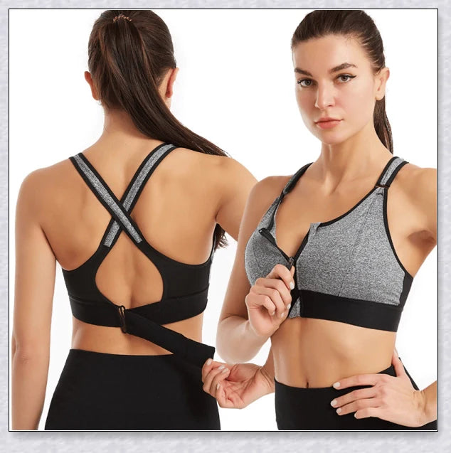 Ultrafit Shockproof Sports Vest - Premium activewear with breathable, shock-absorbing design for enhanced comfort and performance during physical activities.