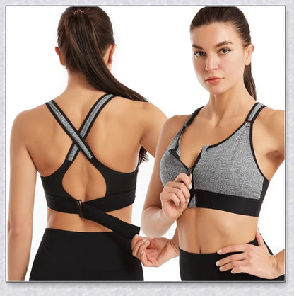 Ultrafit Shockproof Sports Vest - Premium activewear with breathable, shock-absorbing design for enhanced comfort and performance during physical activities.