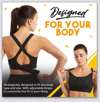 Ultrafit Shockproof Sports Vest - Premium activewear with breathable, shock-absorbing design for enhanced comfort and performance during physical activities.