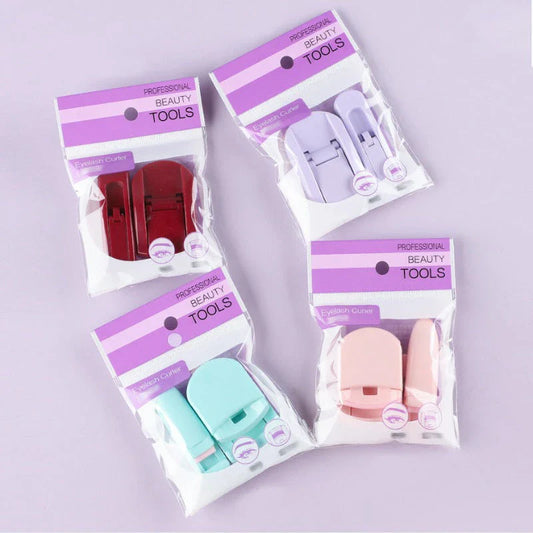 Portable Eyelash Curler Set - A stylish and functional makeup tool for achieving beautifully curled lashes