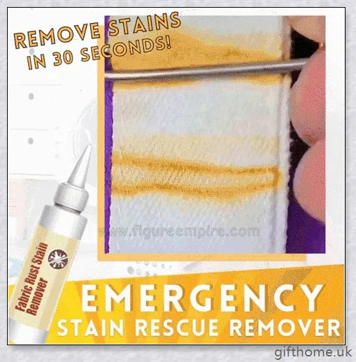 Emergency Stain Remover - Powerful, eco-friendly formula that instantly removes tough stains from clothing, carpets and upholstery