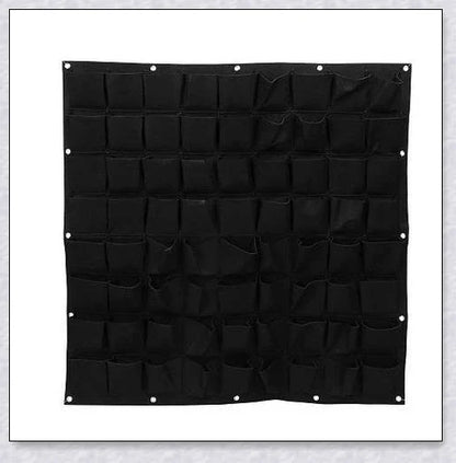 Vertical Garden Pocket Panels for growing herbs, flowers, and small vegetables on walls and fences