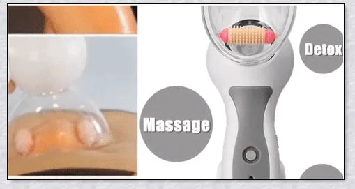 Anti-Cellulite Massage Vacuum - Tighten, Smooth, and Contour Your Skin for a Radiant, Even Complexion