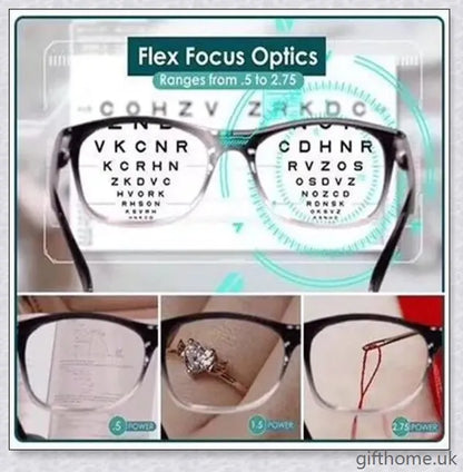 Premium Adjustable Multi-Focus Eyeglasses for clear, high-definition vision without the need for prescriptions