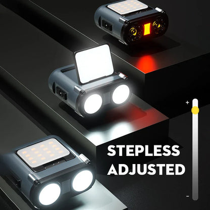 Headlamp Type-C Rechargeable Headlight - Powerful Illumination for Outdoor Exploration