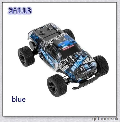 High-speed remote control car, featuring a powerful 2.4 GHz motor and reaching top speeds of 40 km/h