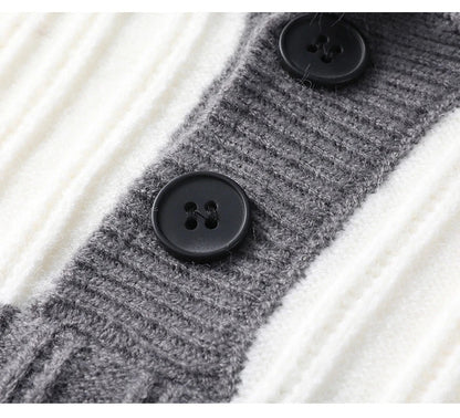 A soft, comfortable long sleeve top in a classic striped pattern, perfect for casual or smart-casual wear.