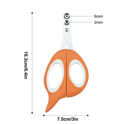 Professional Pet Nail Clippers - Durable Stainless Steel Blades for Smooth and Safe Nail Trimming